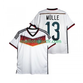 Maillot de Foot Allemagne MULLER 13 2014 Retro Domicile